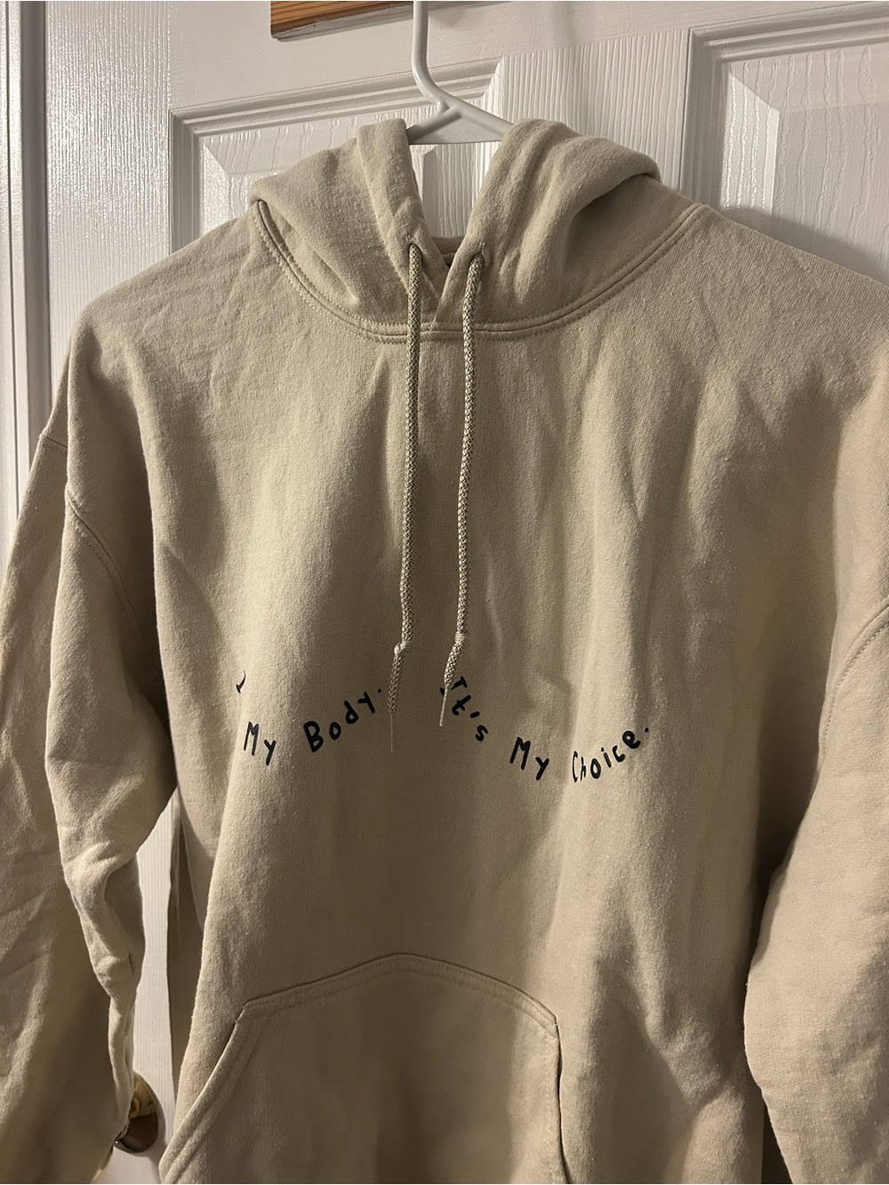 Beige Hoodie